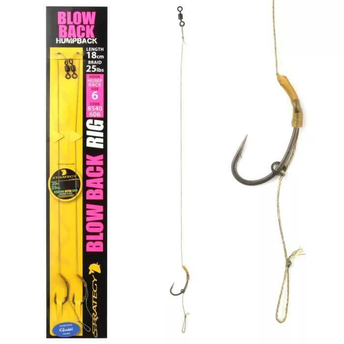 SPRO Előkötött bojlis előke 8-as 25cm 25lbs