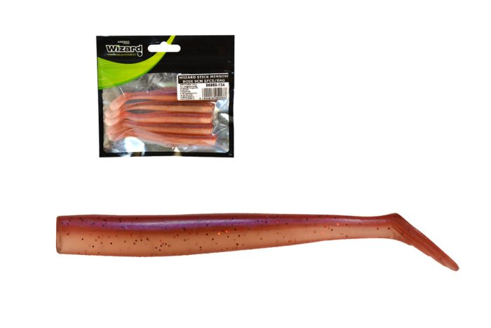 WIZARD STICK MINNOW ROSE 9CM 5PCS/BAG