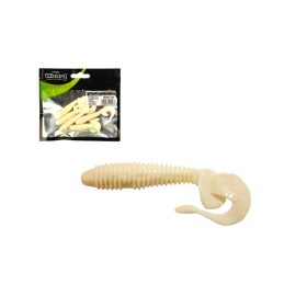 WIZARD HARPEX TWIST GRUB PRO WHITE 7CM 5PCS/BAG