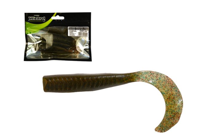 WIZARD MASSIVE TWIST  BROWN 11CM 5PCS/BAG