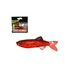 WIZARD FLAPPER SHAD RED-BLACK 7CM 3PCS/BAG
