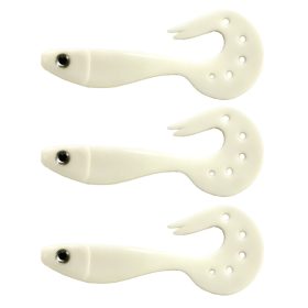 NEVIS Twister Shad Nevis 3db/cs (Classic White)