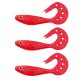 NEVIS Twister Shad Nevis 3db/cs (Japanese Red)