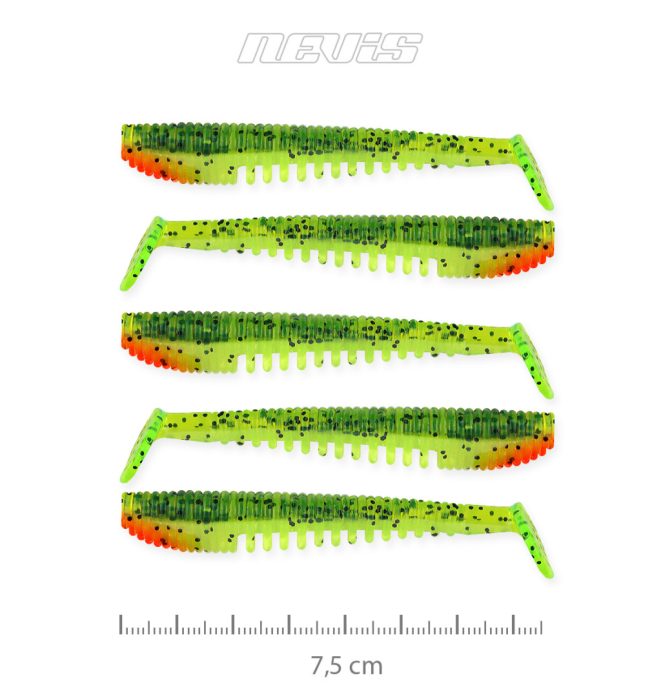 NEVIS Impulse Shad 7.5cm 5db/cs (Watermelon)