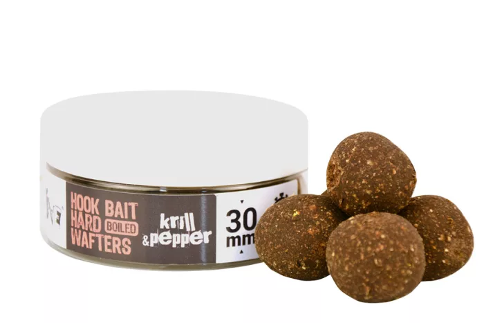 THE BIG ONE HOOK BAIT HARD WAFTERS BOILIE KRILL&PEPPER 30MM 150 GR