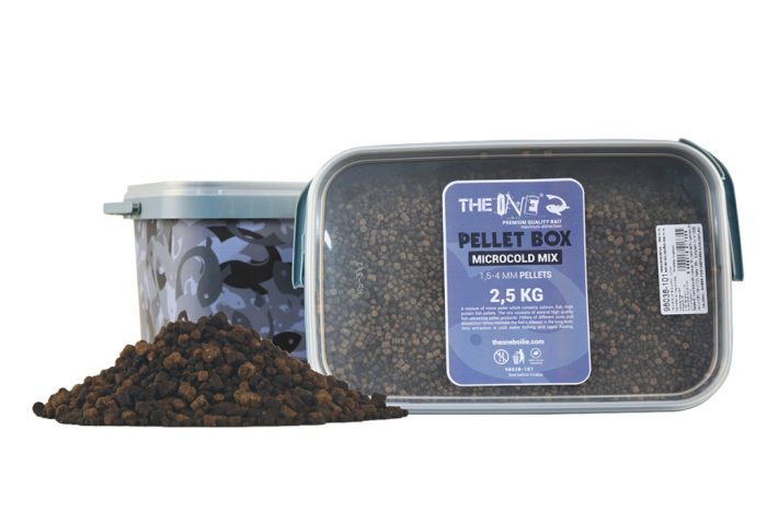 THE ONE PELLET BOX MICROCOLD MIX 1,5-4 MM 2,5KG