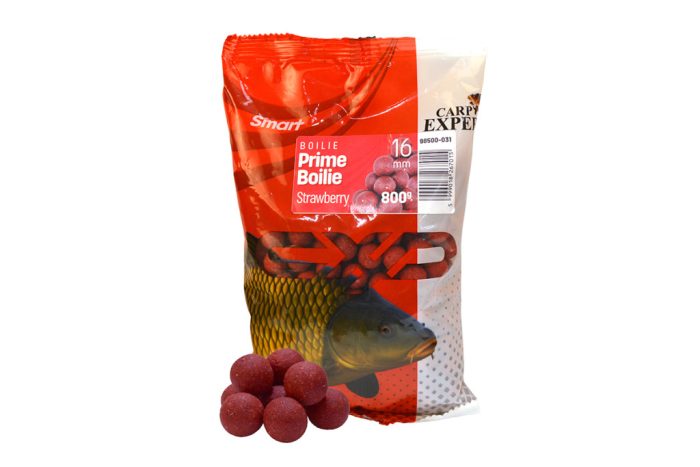 CARP EXPERT SMART PRIME BOILIE 800G STRAWBERRY 16MM