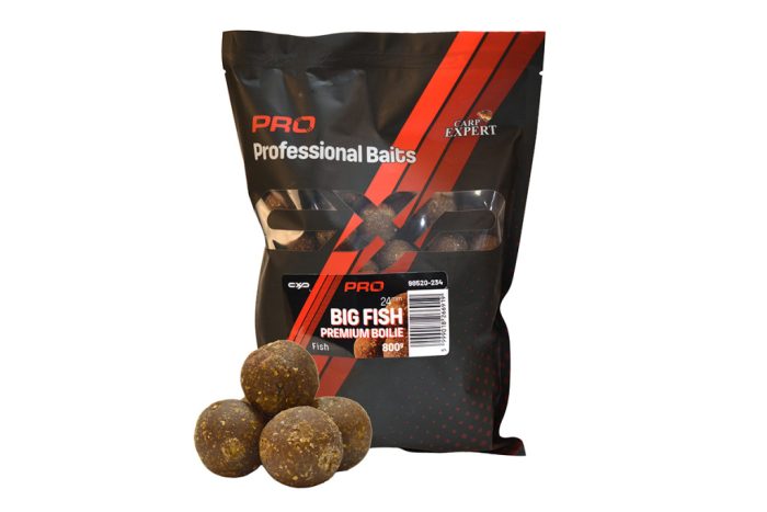 CARP EXPERT PRO  BIG FISH PREMIUM BOILIE 800G FISH 24MM