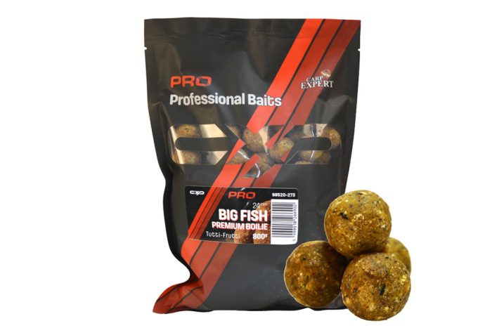 CARP EXPERT PRO BIG FISH PREMIUM BOILIE 800G FRUTTI 24MM