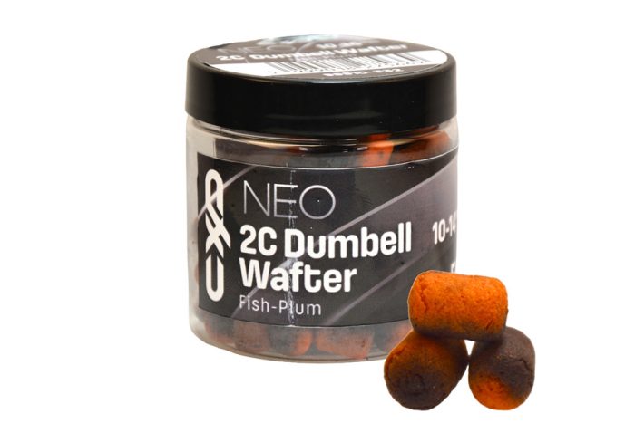 CARP EXPERT NEO 2C DUMBELL WAFTER 50G FISH-PLUM 10-14MM