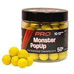 CARP EXPERT PRO  MONSTER POP-UP 50G FERMENTED SWEETCORN 14-16MM