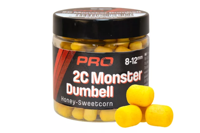 CARP EXPERT PRO  2C MONSTER DUMBELL 50G HONEY-SWEETCORN 8X10MM
