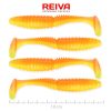 REIVA Zander Power Shad 10cm 4db/cs (Shiny Orange)