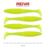 REIVA Zander Power Shad 10cm 4db/cs (Flash Lemonade)