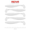 REIVA Zander Power Shad 8cm 5db/cs (Classic White)