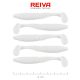 REIVA Zander Power Shad 8cm 5db/cs (Classic White)