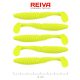 REIVA Zander Power Shad 8cm 5db/cs (Lemonade)