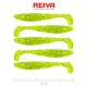 REIVA Zander Power Shad 8cm 5db/cs (Poppy Green)
