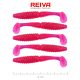 REIVA Zander Power Shad 8cm 5db/cs (Japanese Red)