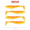 REIVA Zander Power Shad 8cm 4db/cs (Shiny Orange)