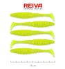 REIVA Zander Power Shad 8cm 5db/cs (Flash Lemonade)