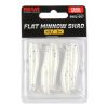 REIVA Flat Minnow Shad 5cm 5db/cs (Pearl White)