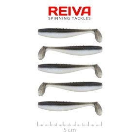 REIVA Flat Minnow Shad 5cm 5db/cs (Magic Fish)