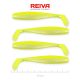 REIVA Flat Minnow shad 10cm 4db/cs (Flash Lemonade)