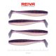 REIVA Flat Minnow Shad 10cm 4db/cs (Purple Pearl)