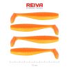 REIVA Flat Minnow Shad 10cm 4db/cs (Shiny Orange)