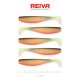 REIVA Flat Minnow shad 7,5cm 5db/cs (UV Roach)
