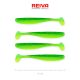 REIVA Flash Shad 10cm 4db/cs (Poison Green)