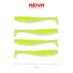 REIVA Flash Shad 10cm 4db/cs (Flash Lemonade)
