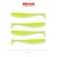 REIVA Flash Shad 10cm 4db/cs (Flash Lemonade)