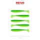 REIVA Flash Shad 7.5cm 5db/cs (Poison Green)