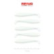 REIVA Flash Shad 7.5cm 5db/cs (Classic White)
