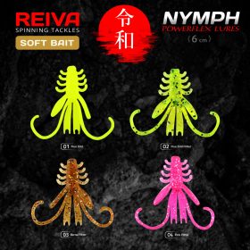 REIVA NYMPH 6cm 12db/cs Barna Flitter