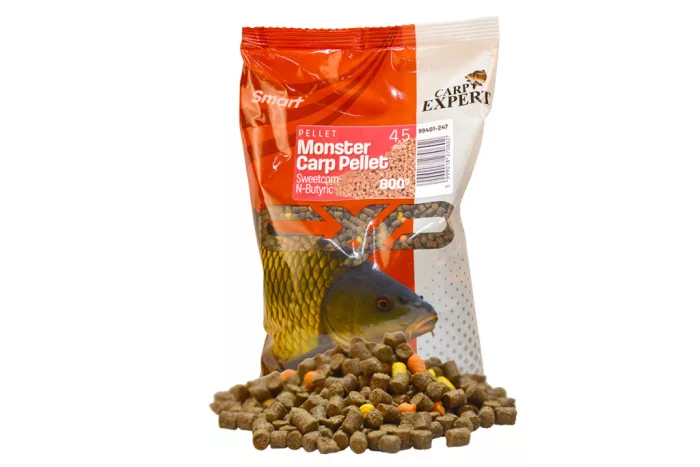 CARP EXPERT SMART MONSTER CARP PELLET 800G SWEETCORN-N-BUTIRYC 4,5MM