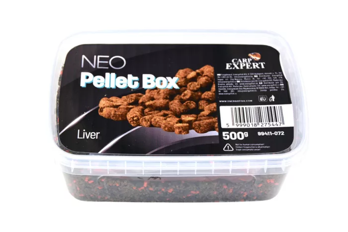 CARP EXPERT NEO BOX PELLET BOX 500G LIVER