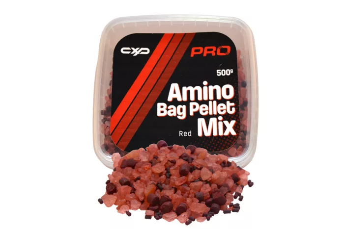 CARP EXPERT PRO AMINO BAG PELLET MIX 500G RED
