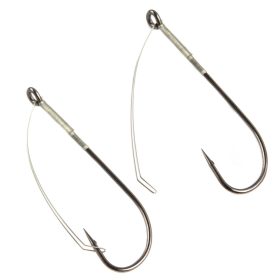 REIVA Weedless Hook 4/0 3db/cs