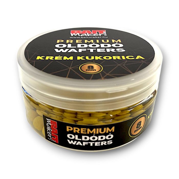BAIT MAKER Premium Oldódó Wafters 8 mm Krém Kukorica 25 g