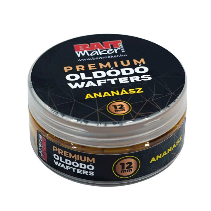 BAIT MAKER Premium Oldódó Wafters 12 mm Ananász 30 g