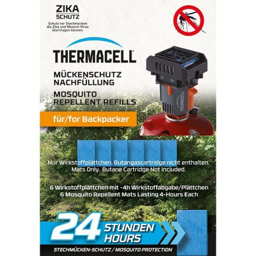 Thermacell M-24 Backpacker "világjáró" Szúnyogrisztó 24 órás utántöltő lapka