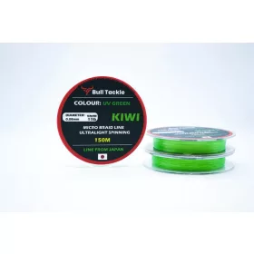   BULL FISHING BULL TACKLE - KIWI PERGETŐ FONOTT ZSINÓR UV ZÖLD 150 M