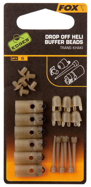 Fox EDGES™ Drop Off Heli Buffer Beads - Edges™ Drop Off Heli Buffer Beads