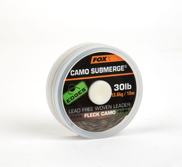 Fox EDGES™ Submerge Camo Leader - Submerge Fleck Camo 40lb - 10m