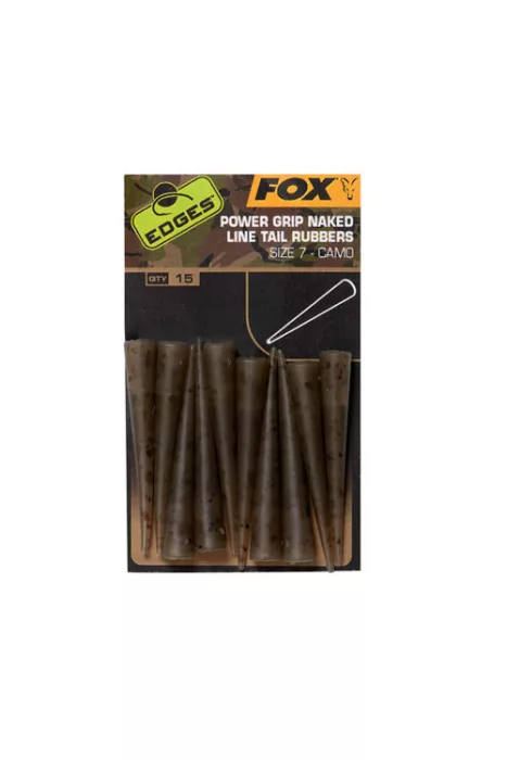 Fox EDGES™ Camo Power Grip Naked Tail Rubber - Size 7 x10