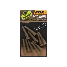   Fox EDGES™ Camo Safety Lead Clip Tail Rubbers (Size 7) - Edges Camo Size 7 lead clip tail rubbers