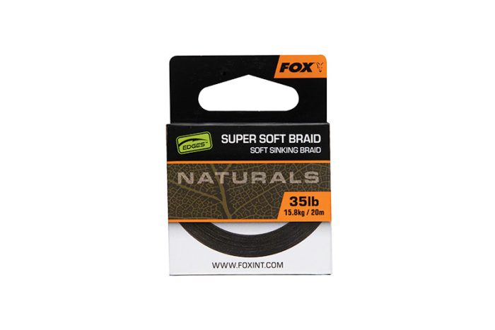Fox EDGES™ Naturals Super Soft Braid - Naturals Soft Braid hooklength 20m 35lb